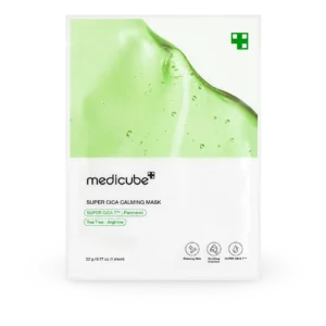 Lakštinė veido kaukė Medicube Super Cica Calming Mask, 22g
