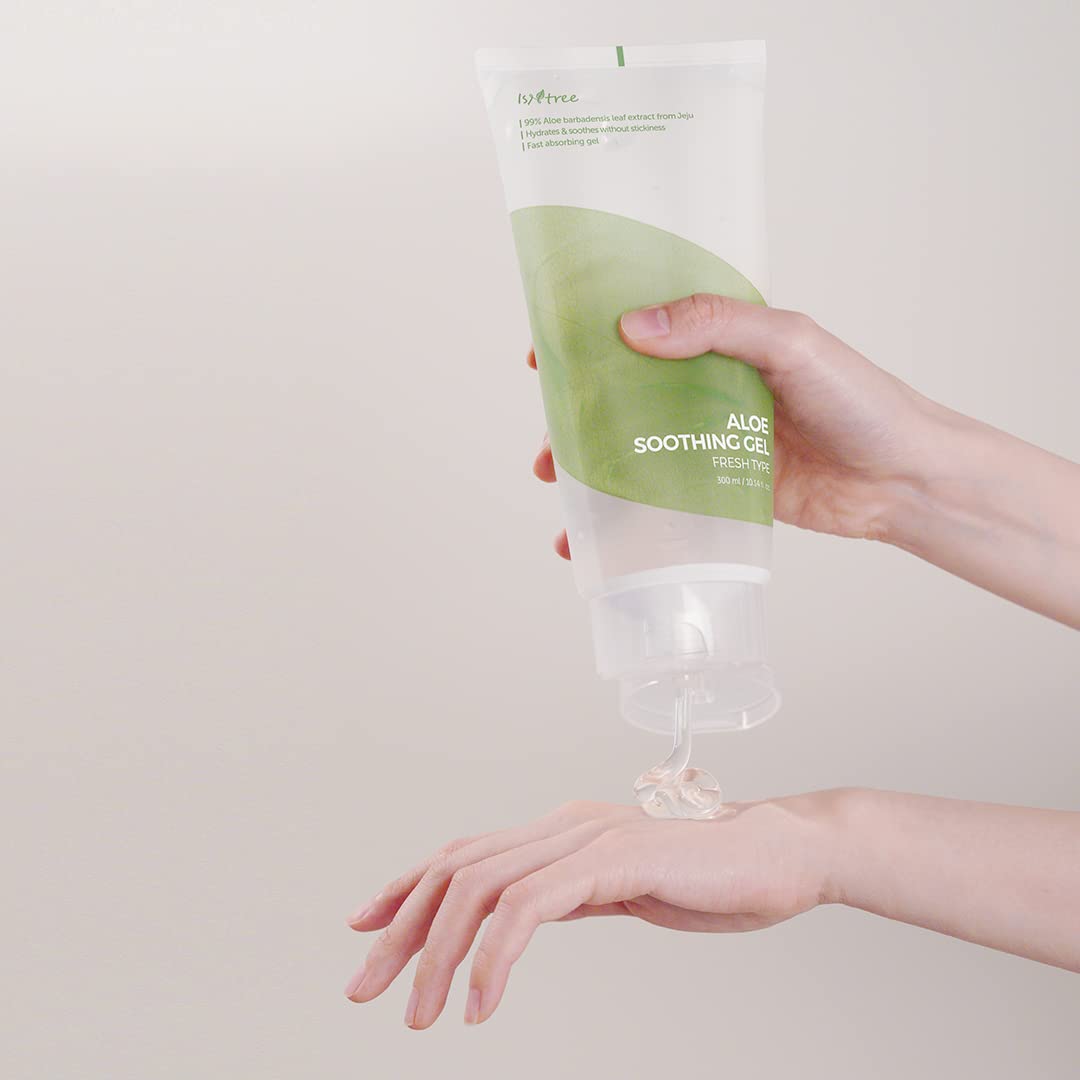 Isntree Aloe Soothing Gel - Fresh Type, 300ml gelis