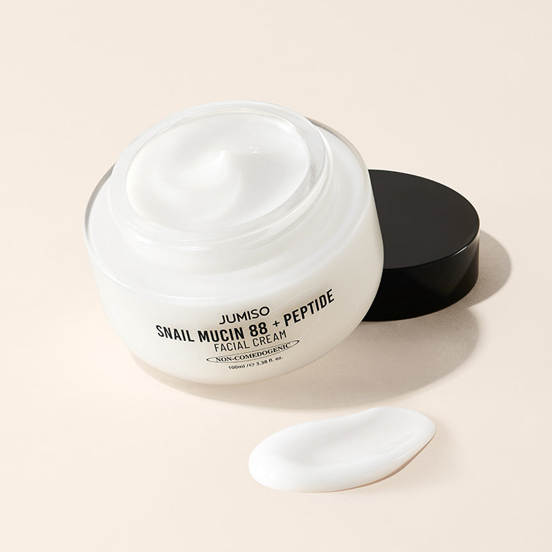 Jumiso Snail Mucin 88 + Peptide Facial Cream, 100ml tekstūra