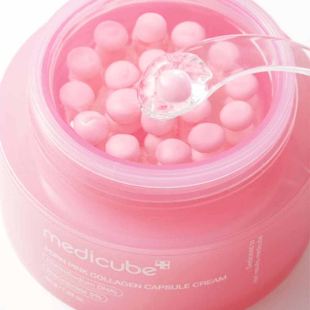 Medicube PDRN Pink Collagen Capsule Cream, 55g kremo kapsulės