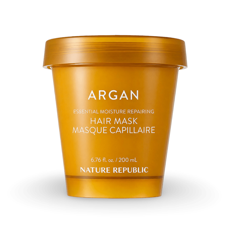 Plaukų kaukė Nature Republic Argan Essential Moisture Repairing Hair Mask, 200ml