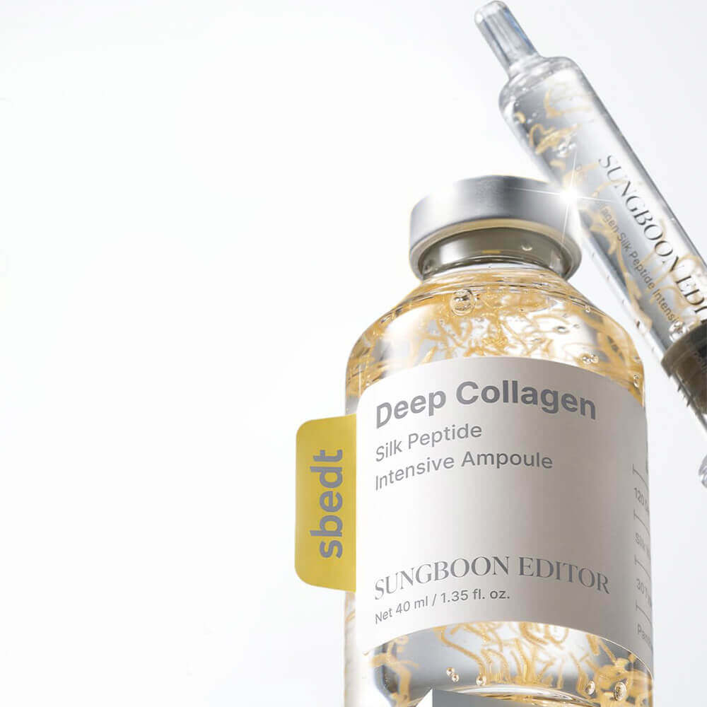Sungboon Editor SBEDT Deep Collagen Silk Peptide Intensive Ampoule, 40ml konsistencija