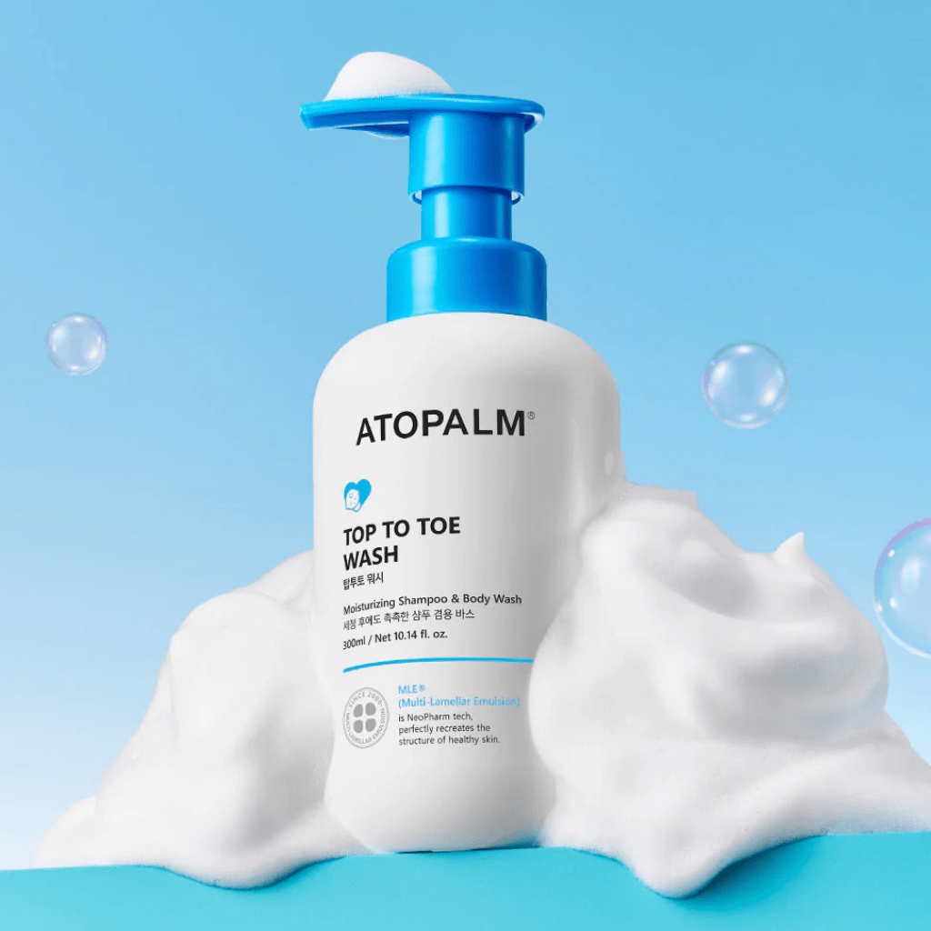 ATOPALM Top To Toe Wash, 300ml konsistencija