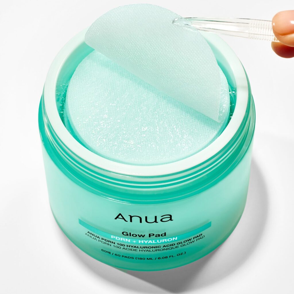 Anua PDRN Hyaluronic Glow Pad, 60vnt. padeliai