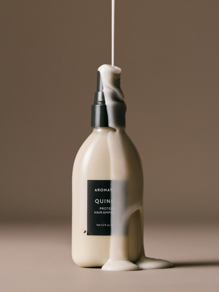 Aromatica Quinoa Protein Hair Ampoule, 100ml konsistencija
