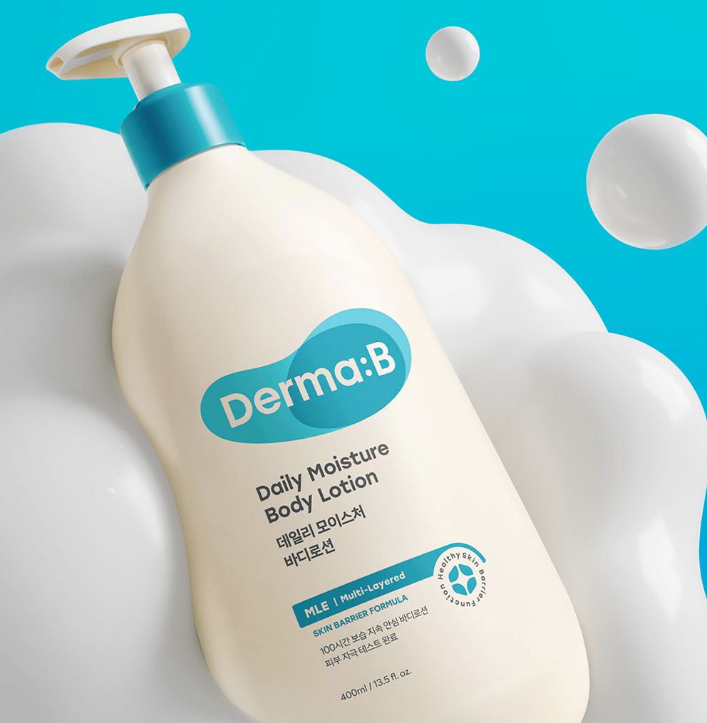 Derma:B Daily Moisture Body Lotion, 400ml kūno losjonas