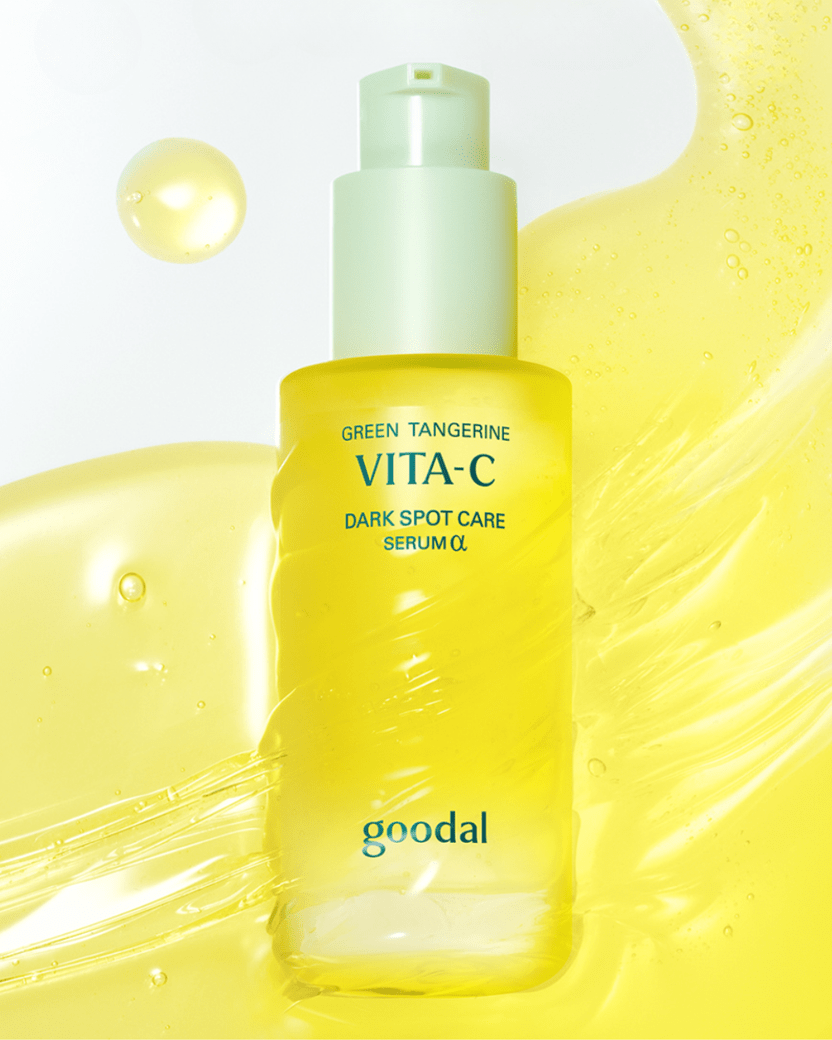 Goodal Green Tangerine Vita-C Dark Spot Care Serum α, 40ml konsistencija