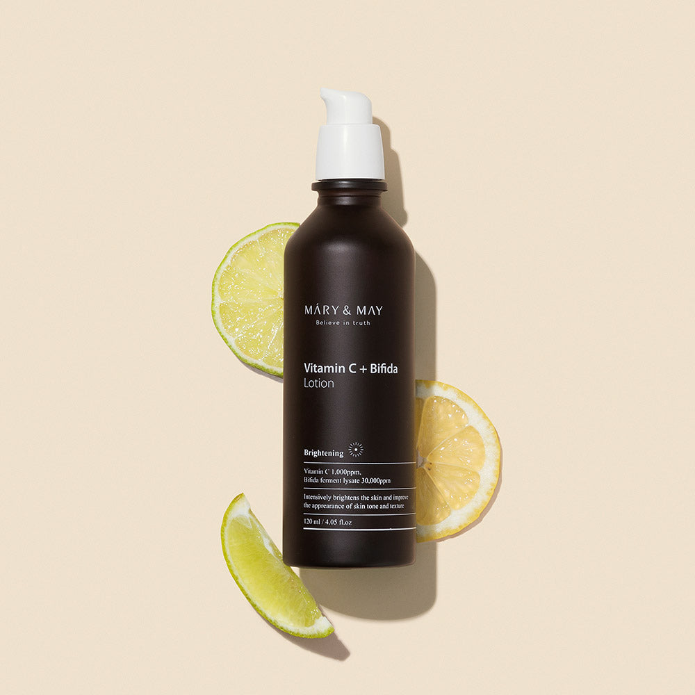 Mary&May Vitamin C + Bifida Lotion, 120ml losjonas