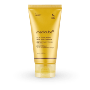 Tepama veido kaukė Medicube Kojic Acid Turmeric Night Wrapping Mask, 75ml