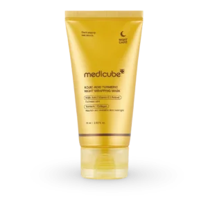 Tepama veido kaukė Medicube Kojic Acid Turmeric Night Wrapping Mask, 75ml