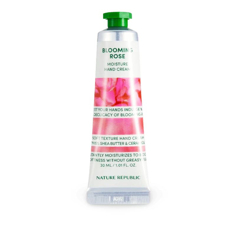 Rankų kremas Nature Republic Hand & Nature Blooming Rose Hand Cream, 30ml