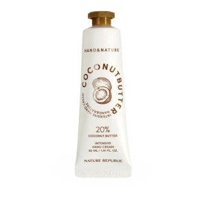 Rankų kremas Nature Republic Hand & Nature Coconut Butter Intensive Hand Cream, 30ml