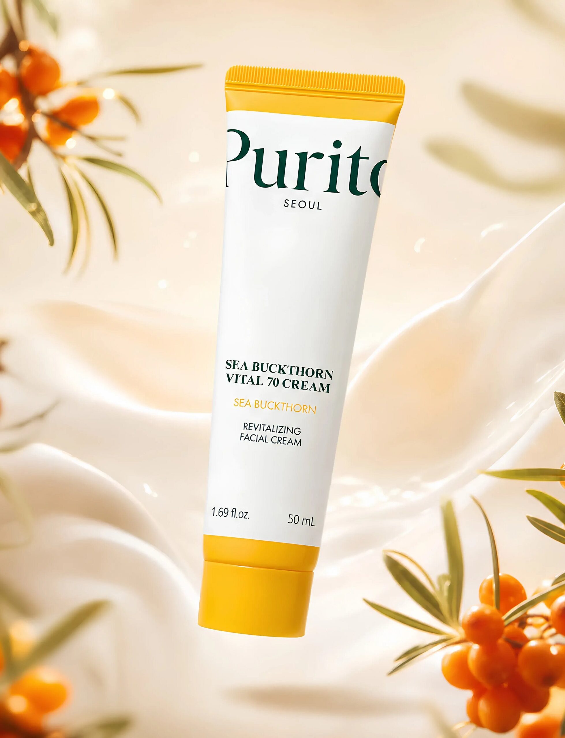 Purito Sea Buckthorn Vital 70 Cream, 50ml kremas
