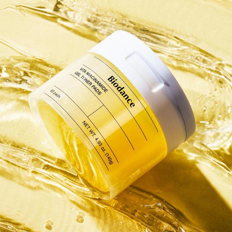 Biodance Vita Niacinamide Gel Toner Pads, 60vnt. padeliai