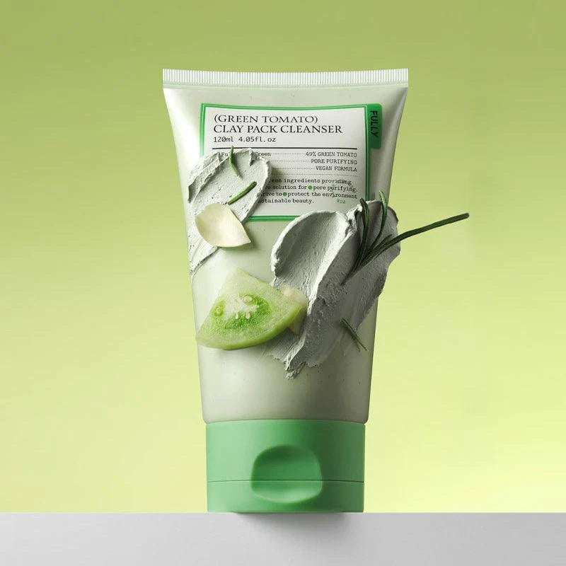 FULLY Green Tomato Clay Mask Cleanser, 120ml prausiklis