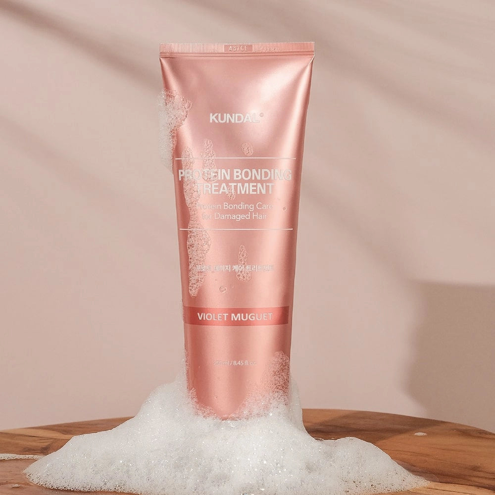 Kundal Protein Boding Treatment Violet Muguet, 250ml tekstūra
