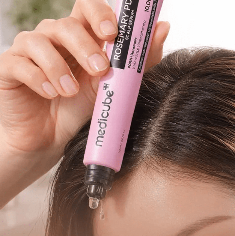 Medicube Rosemary PDRN Scalp Serum, 20ml naudojimas