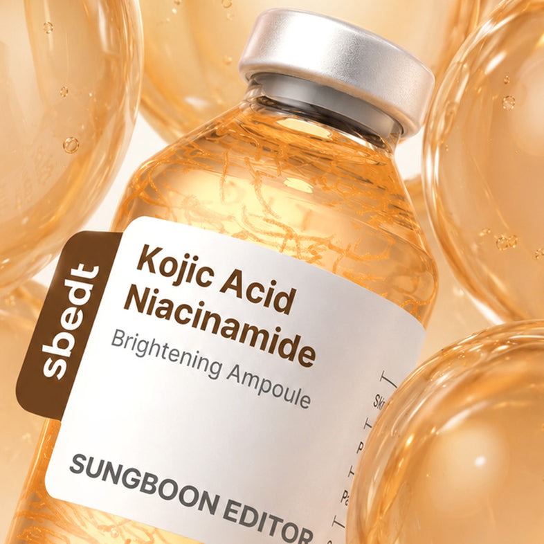 Sungboon Editor SBEDT Kojic Acid Niacinamide Brightening Ampoule, 40ml tekstūra