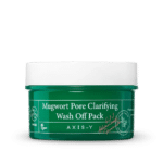 Tepama veido kaukė AXIS-Y Mugwort Pore Clarifying Wash Off Pack, 100ml