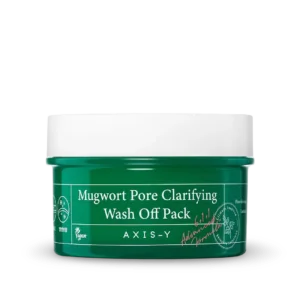Tepama veido kaukė AXIS-Y Mugwort Pore Clarifying Wash Off Pack, 100ml