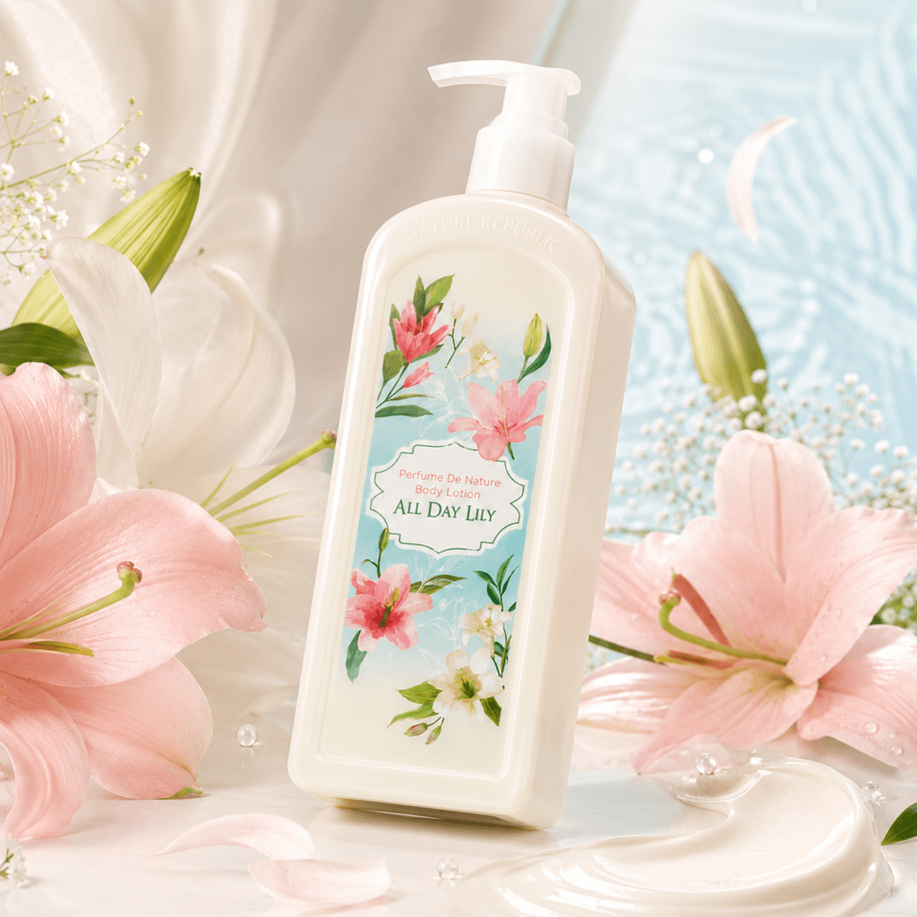 Nature Republic Perfume De Nature Body Lotion All Day Lily, 345ml