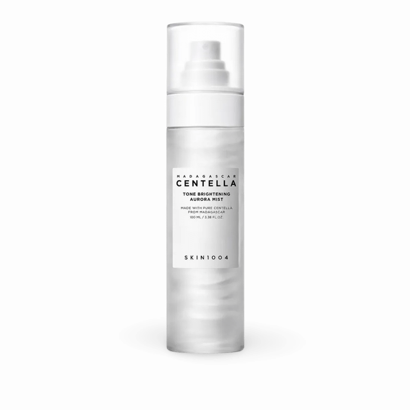Veido dulksna SKIN1004 Madagascar Centella Tone Brightening Aurora Mist, 100ml