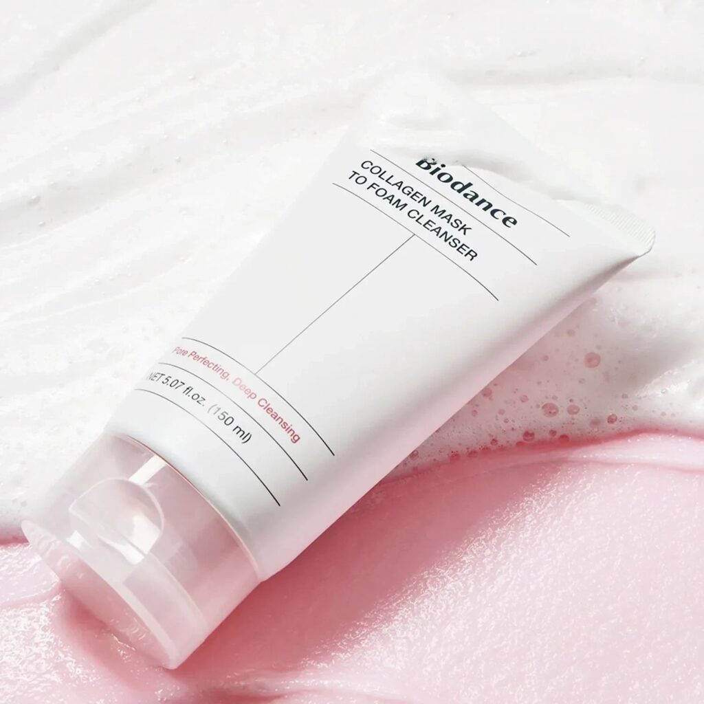 Biodance Collagen Mask To Foam Cleanser, 150ml konsistencija