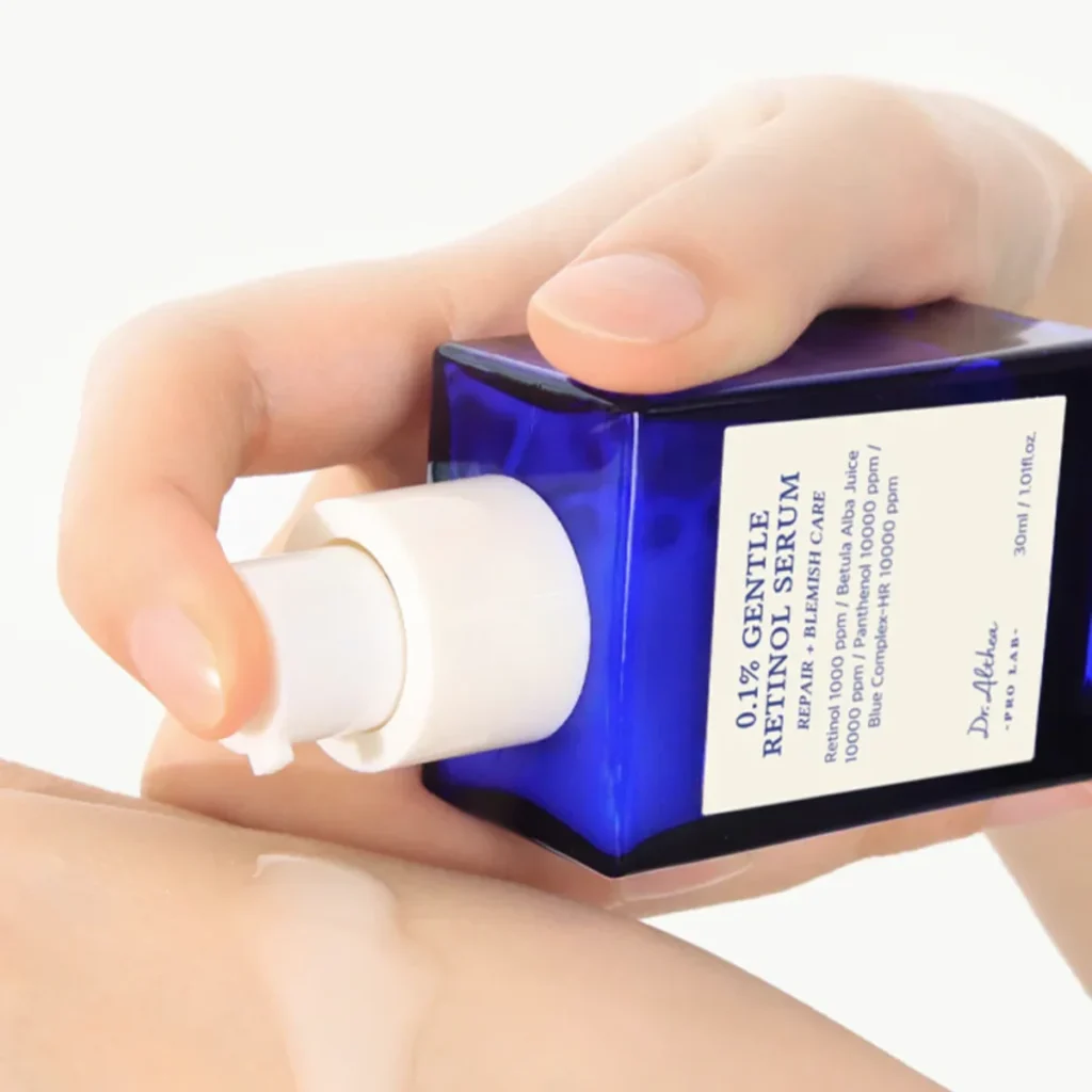 Dr.Althea 0.1% Gentle Retinol Serum, 30ml serumas