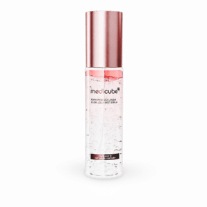 Veido serumo dulksna Medicube PDRN Pink Collagen Glow Jelly Mist Serum, 60ml