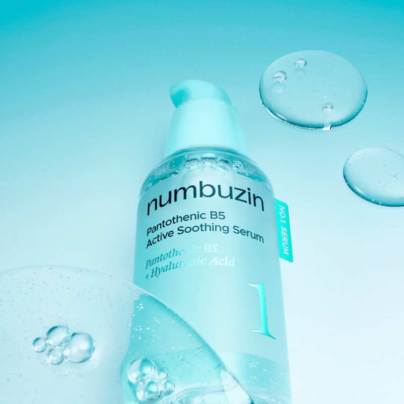 Numbuzin No.1 Pantothenic B5 Active Soothing Serum, 50ml serumas