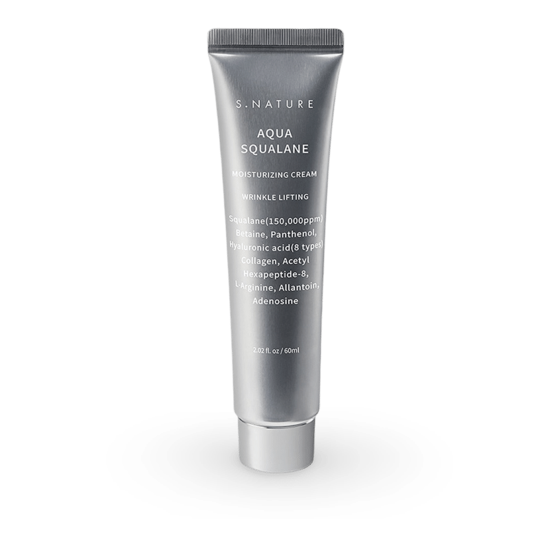 Veido kremas S.NATURE Aqua Squalane Moisturizing Cream, 60ml