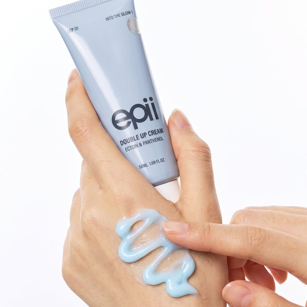 epii Double Up Cream Ectoin & Panthenol tekstūra